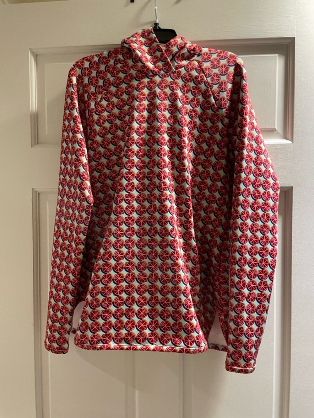 Original Penguin Grapefruit Patterned Women's Hoodie